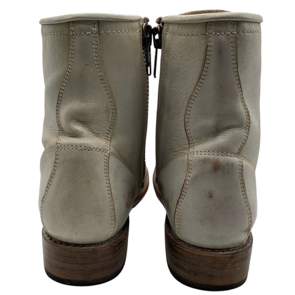 Freebird by Steven Womens Boots Manchester Combat Boots Sz 10 Distressed Leather - Picture 8 of 16